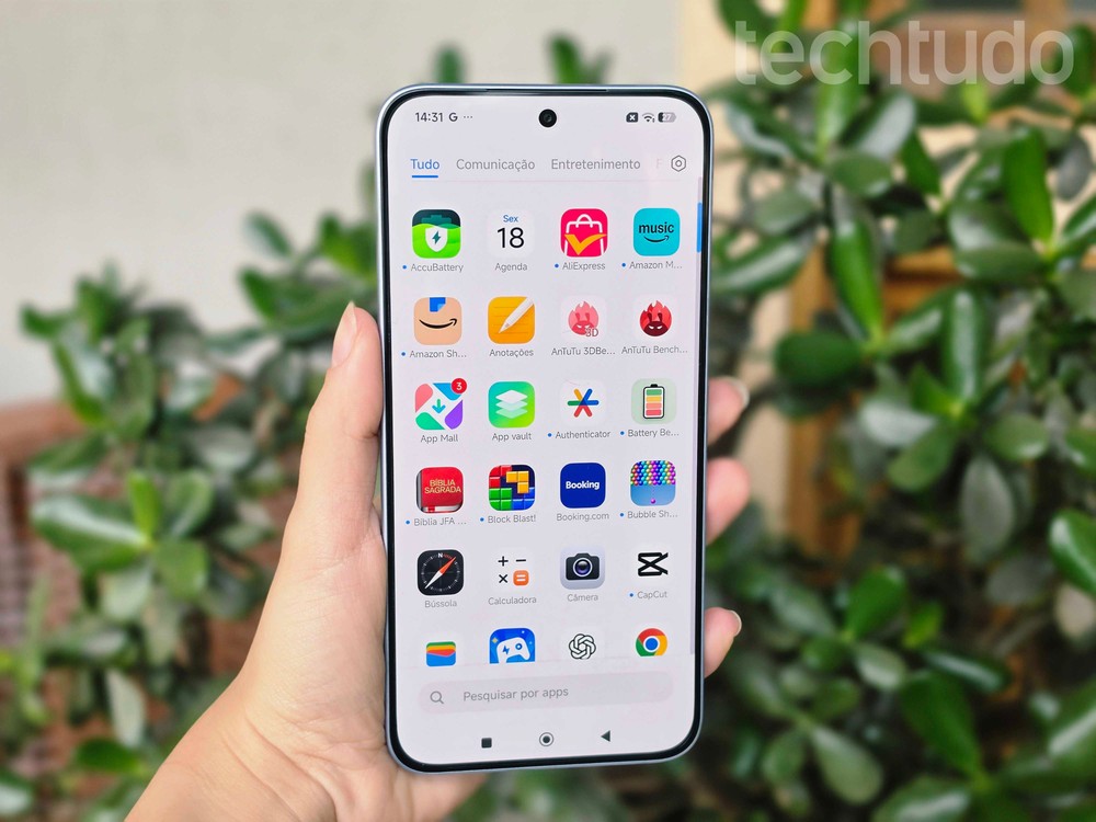 Redmi Note 17 Pro (com marca) — Foto: Ana Loubak/TechTudo