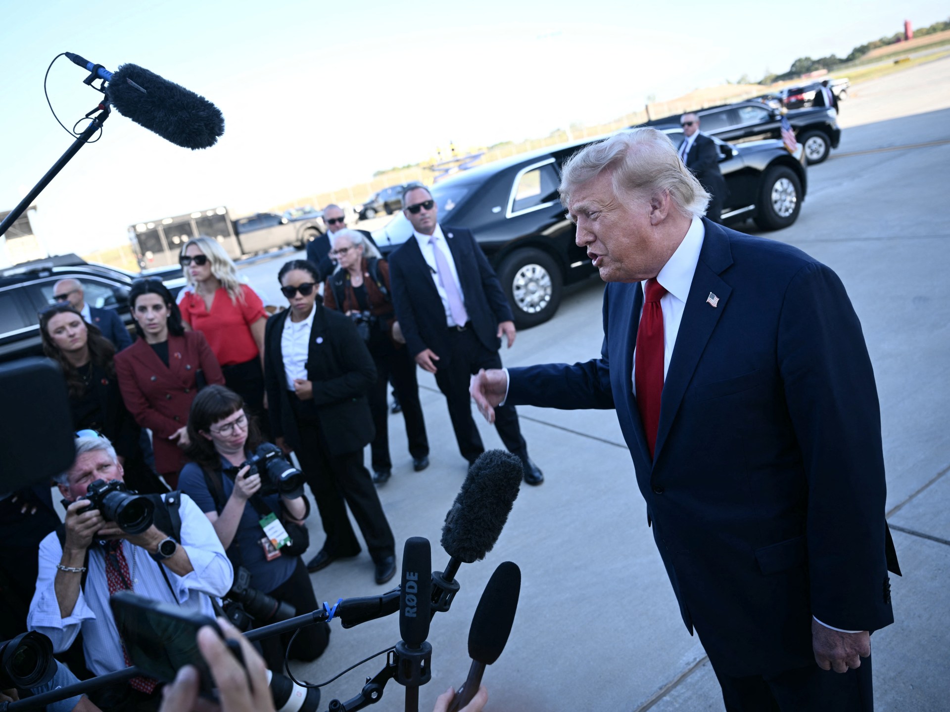 Trump diz que o Canadá se tornar 'membro associado' da UE poderia ser um 'ato hostil'