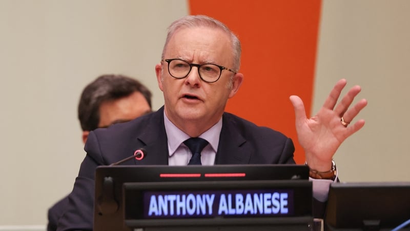 Australia's Prime Minister Anthony Albanese