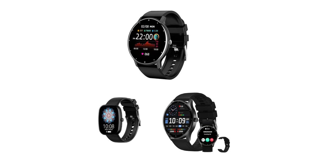Smartwatch bom e barato existe — e separamos três opções para provar