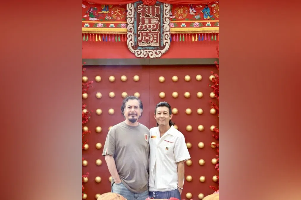 Edison Chen (right) and Anthony Wong have collaborated in Hong Kong movies such as the Infernal Affairs trilogy and Initial D.