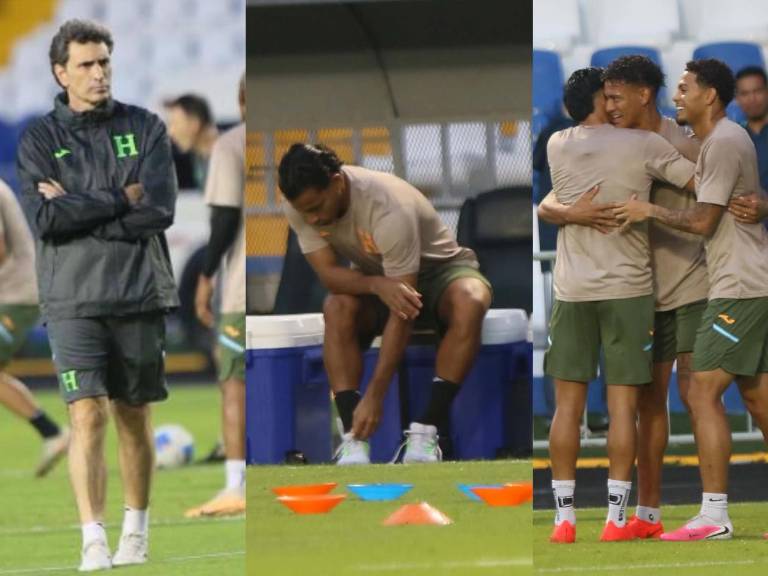 Honduras com visita especial e a triste foto de Edwin no último treino