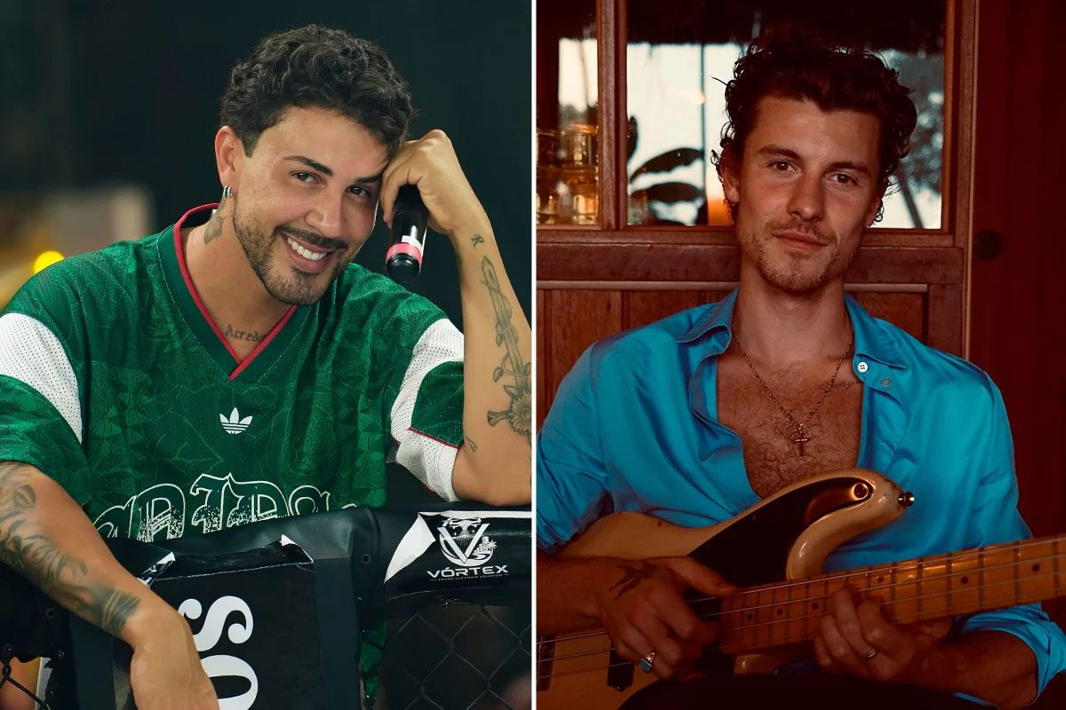 Carlinhos Maia e Shawn Mendes