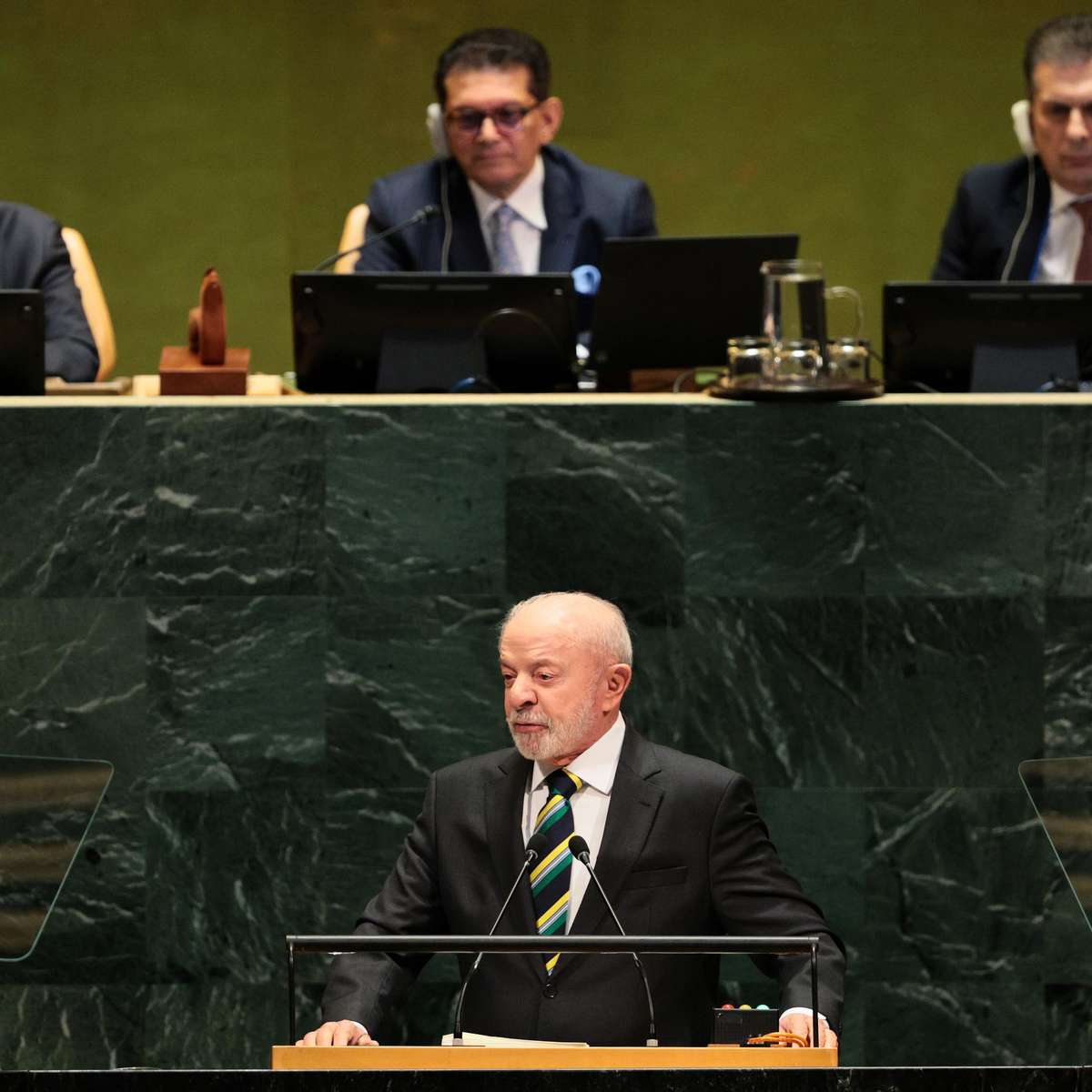 Tom eleitoral, gravata da sorte e 4 interrupções por palmas: como foi o discurso de Lula em 7 pontos na ONU