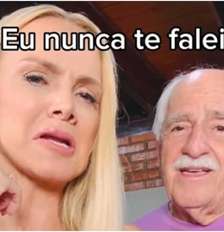 Vídeo foi gravado durante visita de Eliana ao ator Foto: Reprodução/redes sociais