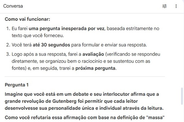 5 prompts do NotebookLM para treinar oratória e se preparar para apresentações