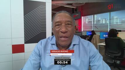 Geraldo Rufino (Podemos), candidato ao Senado de SP, faz suas considerações finais