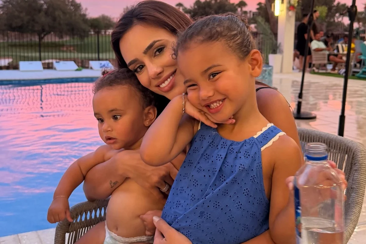 Bruna Biancardi mostra Mavie e Mel na festa de Bento, filho de Thiaguinho - Metrópoles