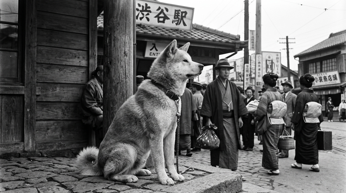 Hachiko esperou o dono na mesma estação por quase 10 anos: a história real do cão japonês que virou símbolo de lealdade