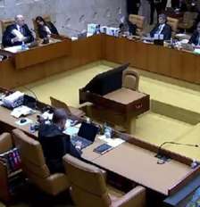 Sessão plenária do Supremo Tribunal Federal desta quarta-feira, 16 Foto: Reprodução/TV Justiça