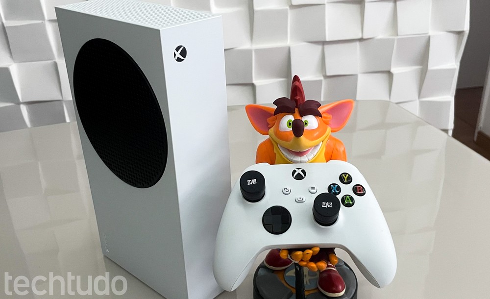 Xbox Series S Controle — Foto: TechTudo/Luiza M. Martins
