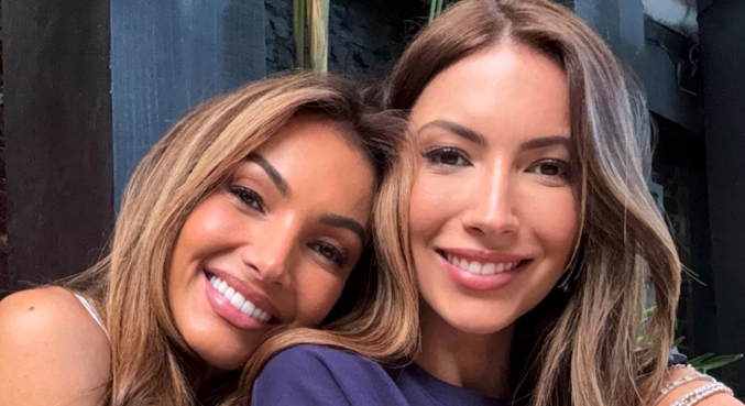 Paloma e Patrícia Poeta posam juntas em foto e fã brinca: ‘Os pais devem estar orgulhosos de tanta poesia’