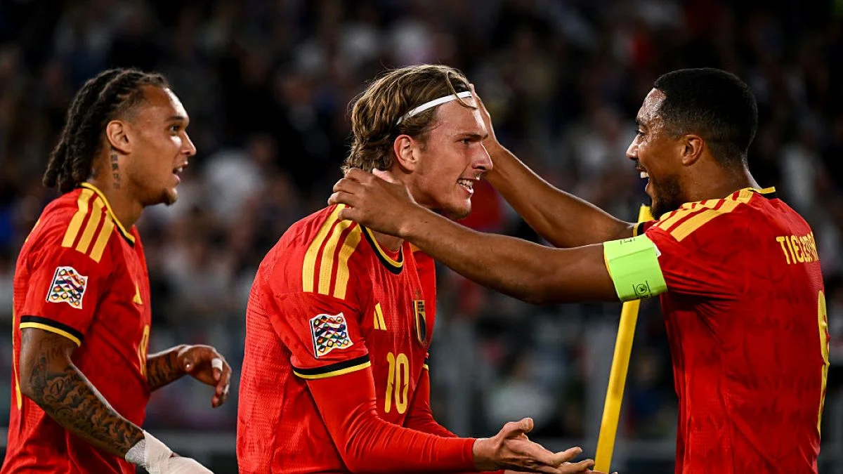 Nations League: com dois golaços, Bélgica derrota a Itália por 2 x 0