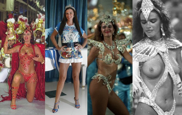 Paolla Oliveira não foi a única rainha a mudar de escola: veja cinco famosas que já foram coroadas em mais de uma agremiação