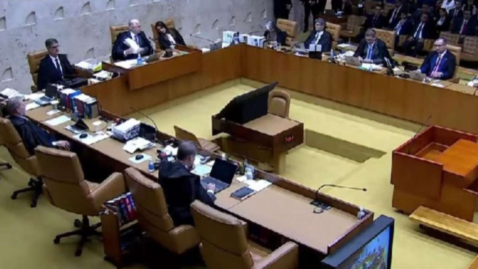 Sessão plenária do Supremo Tribunal Federal desta quarta-feira, 16