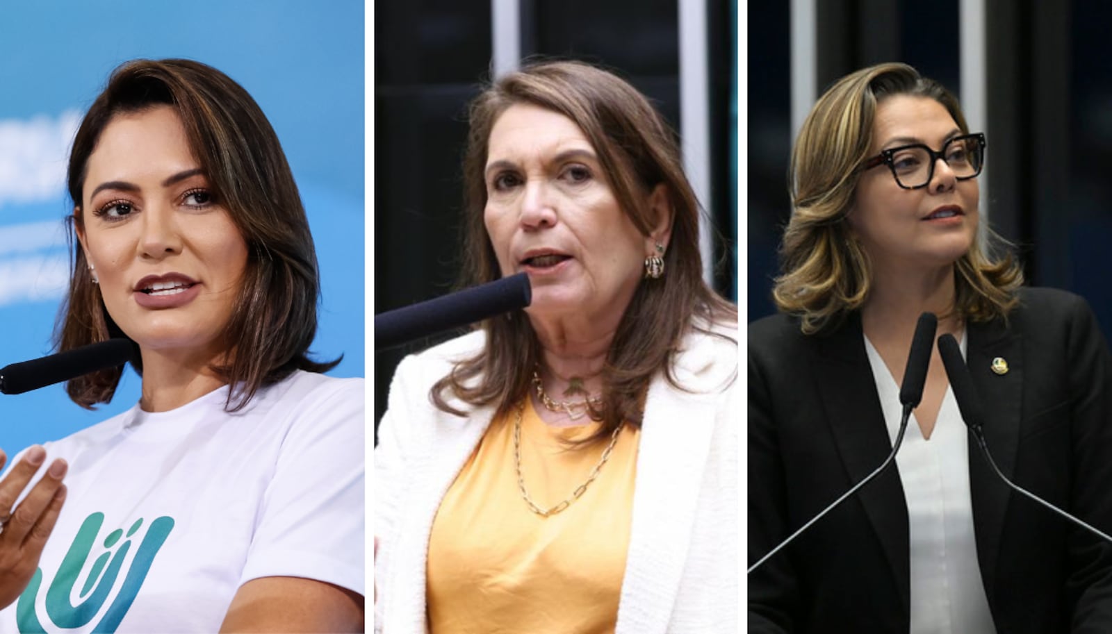 O Instituto Igape ouviu 2.000 eleitores do Distrito Federal entre os dias 15 e 19 de setembro Montagem- Alan Santos/PR ; Kayo Magalhães / Câmara dos Deputados; Ton Molina/Agência Senado