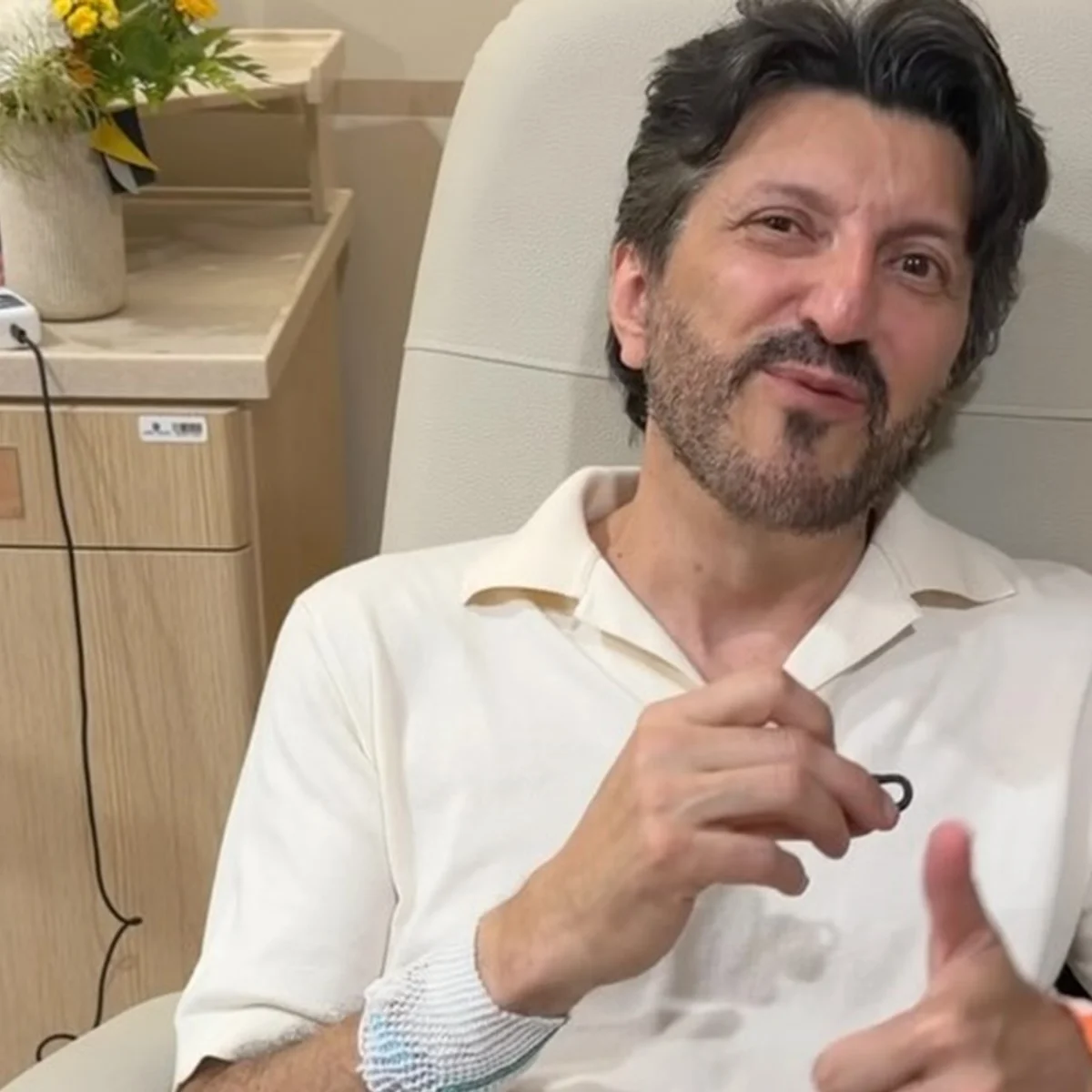 Lito Sousa: esposa diz que remédio experimental avança “em ritmo diferente”
