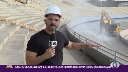 Obras no Serra Dourada já estão a todo vapor; veja imagens exclusivas