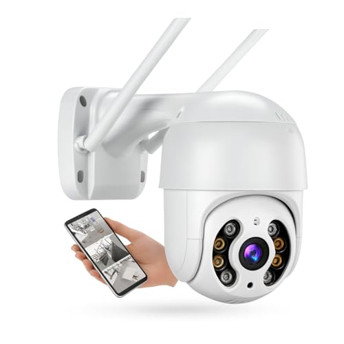 Câmera de Segurança Wi-Fi Externa IP A8 – Prova d'Água com Visão Noturna Infravermelha e Monitoramento em Tempo Real Premium