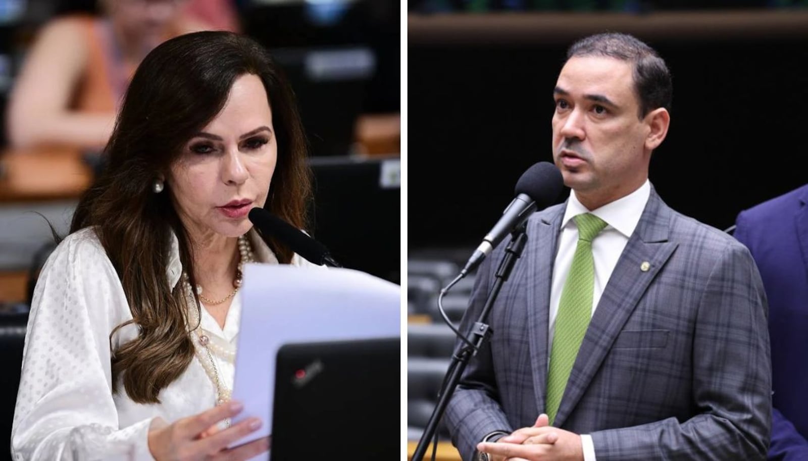 Imagem da matéria: Real Time: Professora Dorinha tem 40% no 1° turno no TO, e Vicentinho Júnior, 33%