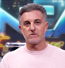Luciano Huck manda recado para Lito Sousa no Domingão Foto: Reprodução/Globo