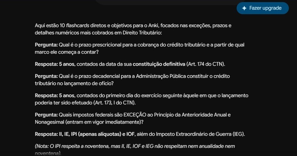Ferramenta transforma conteúdos em flashcards e respostas para revisão — Foto: Diedrich Bader/TechTudo