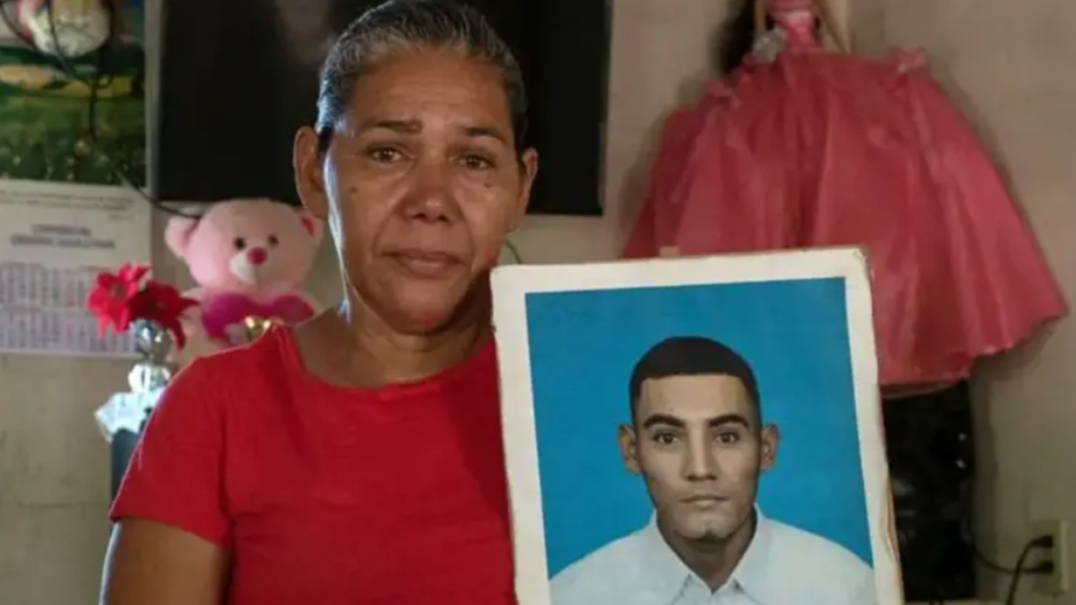 Marcela Alvarado n&atilde;o tem not&iacute;cias do seu filho, Jos&eacute; Duval Mata Alvarado, desde que ele foi detido, em abril de 2022