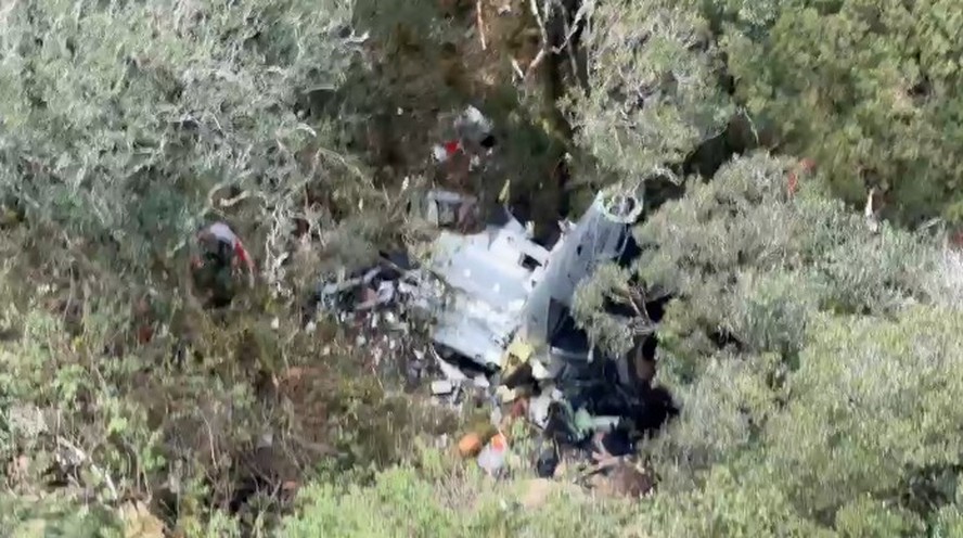 'Não houve explosão', diz tenente-coronel dos bombeiros sobre acidente com helicóptero em Santa Catarina