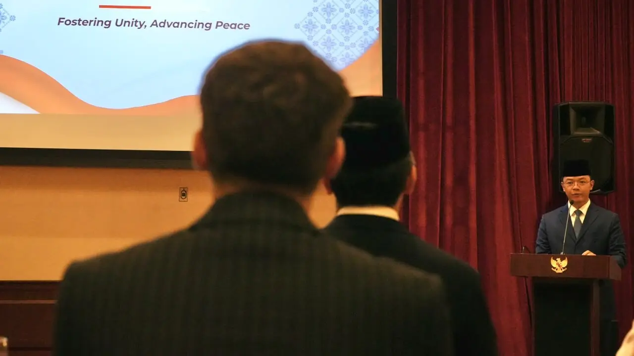 Menlu RI Sugiono resmi meluncurkan kampanye pencalonan Indonesia sebagai Anggota Tidak Tetap Dewan Keamanan Perserikatan Bangsa-Bangsa periode 2029–2030 di New York, Jumat (25/9/2026).