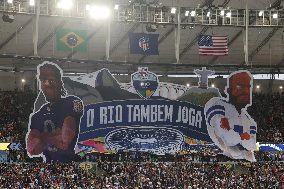 “Atmosfera incrível”: estrangeiros elogiam partida da NFL no Rio de Janeiro