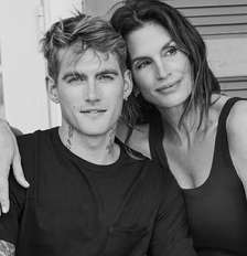 Cindy Crawford e o filho, Presley Gerber Foto: Reprodução | Instagram