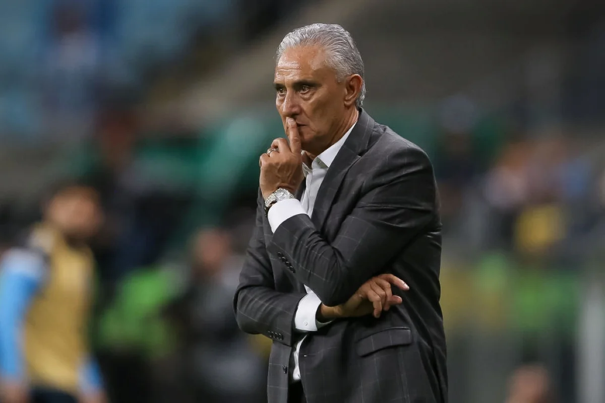 Imagem colorida do técnico do Flamengo, Tite- Metrópoles