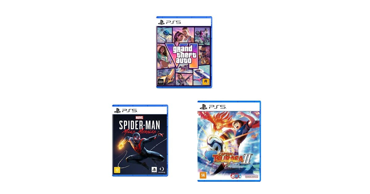 GTA VI está na lista: selecionamos os melhores jogos de PS5 em promoção agora