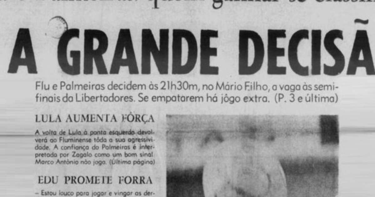 Palmeiras x Fluminense: 55 anos depois, a Libertadores revive o duelo
