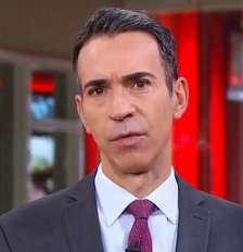 César Tralli se solidarizou com a dor dos familiares das vítimas da tragédia do voo da VoePass Foto: Reprodução