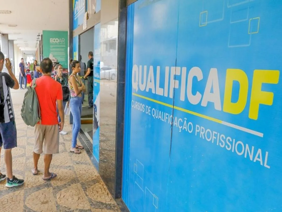 Qualifica-DF tem 10 mil vagas abertas em mais de 30 cursos. Veja lista