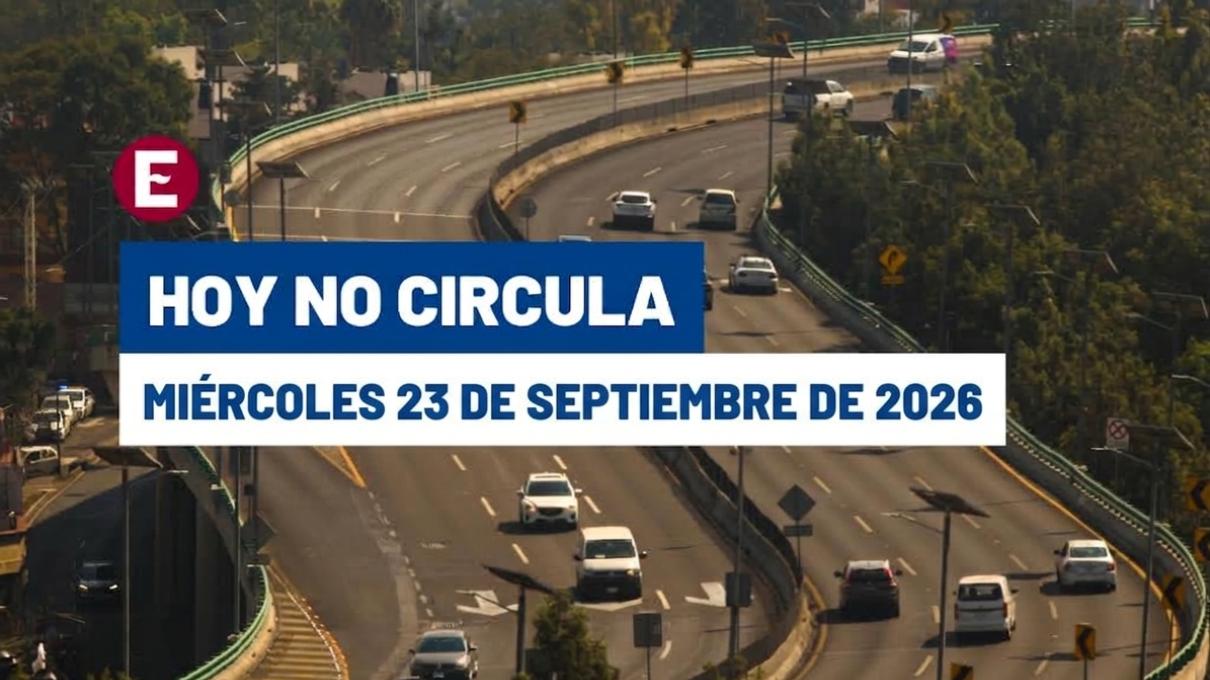 ¿Cómo queda Hoy no Circula del miércoles en CDMX y Edomex?