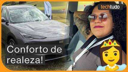 Quando o carro é tão Tech que ele te trata como uma princesa!