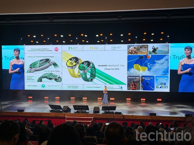 Huawei lança Watch GT 7 e GT 7 Pro no Brasil com até 3 semanas de bateria