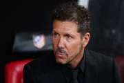 Simeone é técnico do Atlético de Madrid