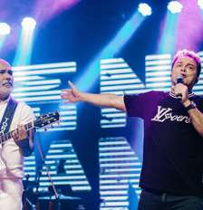 Rick e Renner em show em São Paulo Foto: @rickerenner/Instagram