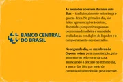 A 18 dias da eleição, BC define rumo da taxa de juros nesta quarta (16/9)