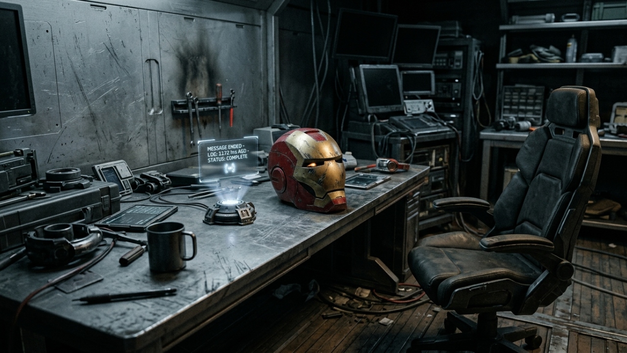 Homem de Ferro, interpretado por Robert Downey Jr., em Vingadores: Ultimato: “Parte da jornada é o fim”