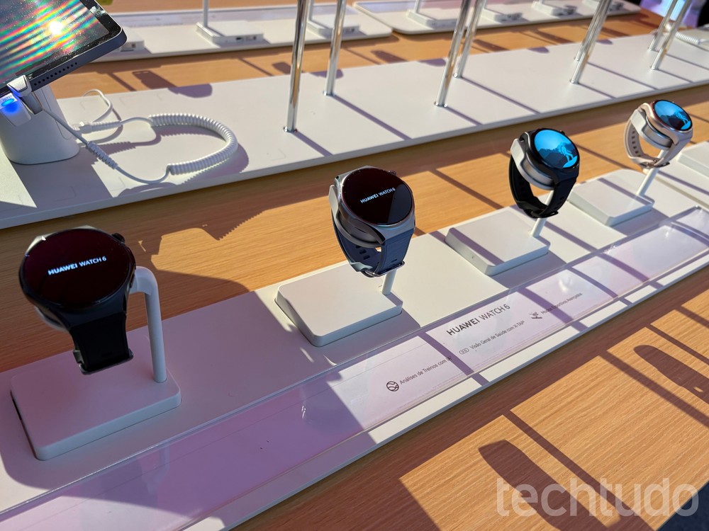Smartwatch Huawei — Foto: Lucas Loyo/TechTudo