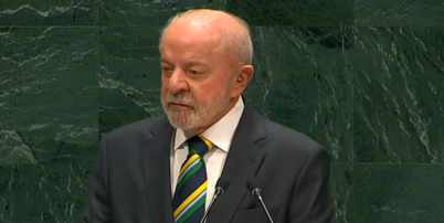 Lula discursa na ONU Foto: Reprodução/YouTube/Nações Unidas