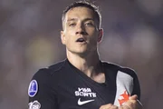 O Vasco abriu o placar com Bruno Duarte
