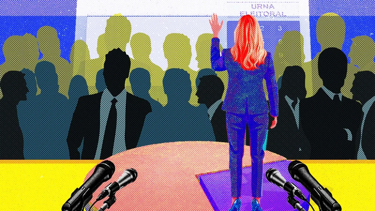 O jovem não desistiu da política, apenas mudou de canal