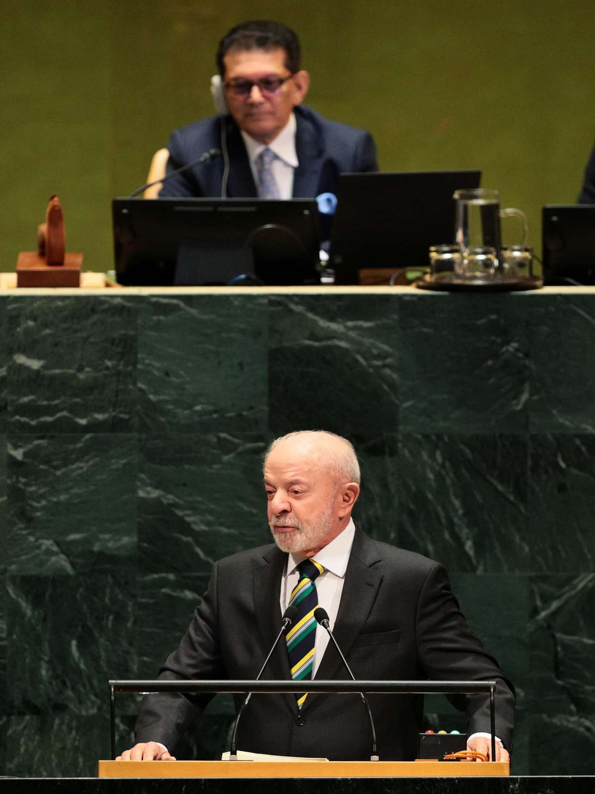Tom eleitoral, gravata da sorte e 4 interrupções por palmas: como foi o discurso de Lula em 7 pontos na ONU
