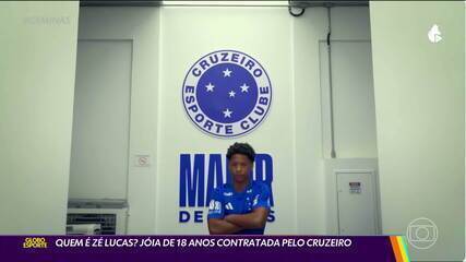 Quem é Zé Lucas? Joia de 18 anos contratada pelo Cruzeiro