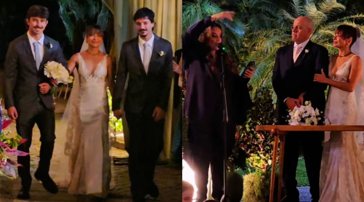 Anna Lima posta vídeo inédito do casamento celebrado por Ana Carolina: "Sonho se tornando realidade"